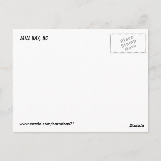 ミルベイ ポストカード (裏面)