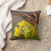 ミルベールの亀の蝶クローズアップ クッション (ブランケット)