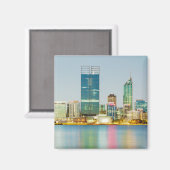 ミルポイントパース西オーストラリアからパースCBD マグネット (正面/裏面)