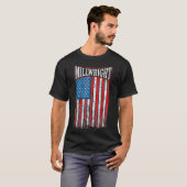ミルライトアメリカ国旗ギフト_2  Tシャツ (正面フル)