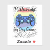 ミルライトバイデイゲーマーバイナイト シール (シート)