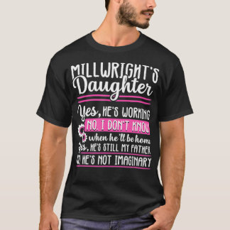 ミルライト娘贈誇りを持った呈おもしろい女  Tシャツ