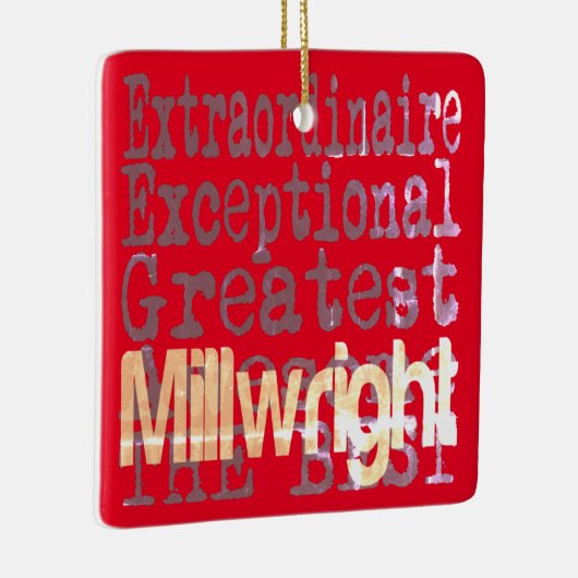 ミルライト超並外クリスマス セラミックオーナメント (右)