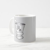 ミルンと乳鉢のマグカップ  コーヒーマグカップ (正面左)