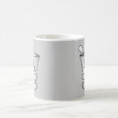 ミルンと乳鉢のマグカップ  コーヒーマグカップ (中央)