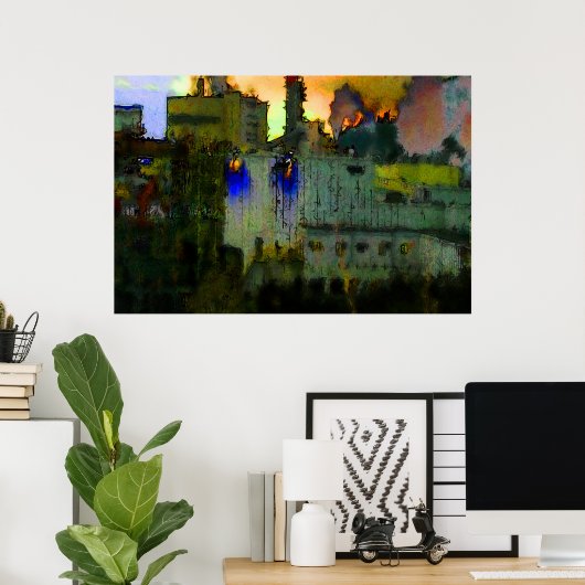 ミル勉強 ポスター (ホームオフィス)