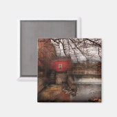 ミル – クリントン, NJ – ミルとホイール マグネット (正面/裏面)