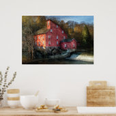 ミル – 古いミル ポスター (キッチン)