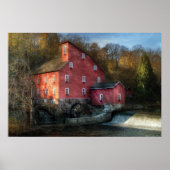 ミル – 古いミル ポスター (正面)