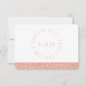 ミレグラジーイタリアンバラ金ゴールドグリッターありがとう サンキューカード (正面)