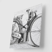 ミレットバイク， 1895 スクエア壁時計 (傾斜)