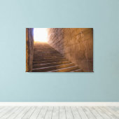 ミレトス階段 キャンバスプリント (インサイチュ (ウッドフロア))