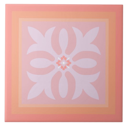 ミレニアピックス色パターンフィーチャタイル タイル (正面)