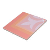 ミレニアピンクカラー4分の1フィーチャタイル タイル (側面)