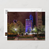 ミレニアムパーク春シーズンナイトハガキ ポストカード (正面/裏面)