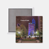 ミレニアムパーク春シーズンナイトマグネット マグネット (正面/裏面)