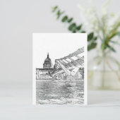 ミレニアムブリッジアンドセントポーラス ポストカード (スタンド正面)