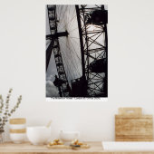 ミレニアムホイール – ロンドン ポスター (キッチン)