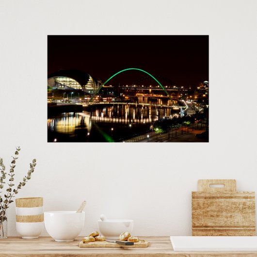 ミレニアム橋 ポスター (キッチン)