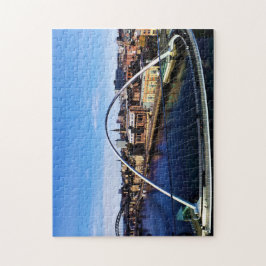 ミレニアム・ブリッジのニューキャッスル写真 ジグソーパズル