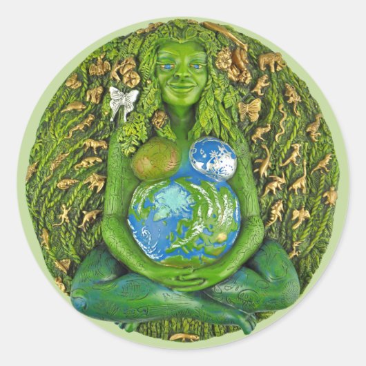 ミレニアルガイアのシール ラウンドシール (正面)