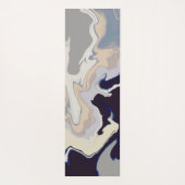 ミレニアルグレーエリアラグ ヨガマット (裏面)