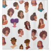 ミレニアルバスルーム シャワーカーテン (正面)