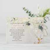 ミレニアルピンクフェアリータリーウッドシーメイソンジャー結婚ズ 招待状 (スタンド正面)