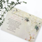 ミレニアルピンクフェアリータリーウッドシーメイソンジャー結婚ズ 招待状