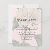 ミレニアルピンクリハーサルディナー招待状 招待状 (正面)