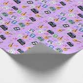 ミレニアルミュージックパタン ラッピングペーパー (角)