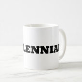ミレニアル世代マグカップ コーヒーマグカップ (正面右)