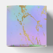 ミレニアル大理石 |レインボーよくはしゃぐパステルグラデーション フェイバーボックス (上部)