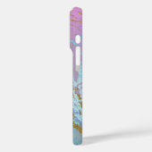 ミレニアル大理石 |レインボーよくはしゃぐモノグラグラデーションム Case-Mate iPhoneケース (裏面 / 左)