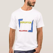 ミレニアルDISRUPTOR Tシャツ (正面)