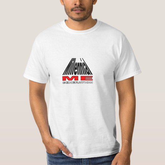 ミレニアルTシャツ。世代 – Y Tシャツ (正面)