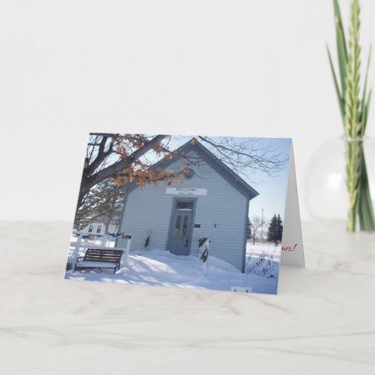 「ミレニエリー・ドレスメーカー」クリスマスカード カード (正面)