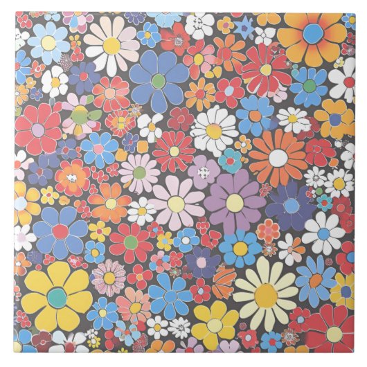 ミレフィ鮮やかオリのパエレガントターン タイル (正面)