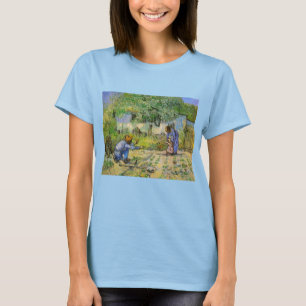 ミレーに倣って（第一歩） by ヴィンセント・ヴァン・ゴッホ tシャツ
