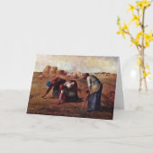 ミレーの光最高のり カード (黄色い花)