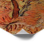 ミレー作「羊飼いの女」ヴィンセント・ヴァン・ゴッホによる ポスター (角)