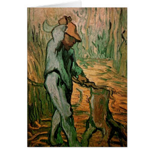 ミレー「木こり」より (Vincent van Gogh)
