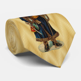 ミロクリスマスコレクションヴィンテージサンタ金ゴールド ネクタイ