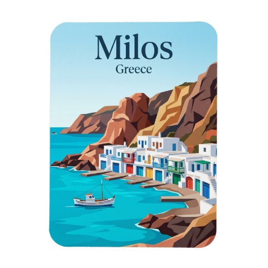 ミロス島 ギリシャ マグネット (縦)