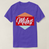 ミロス Tシャツ (デザイン正面)