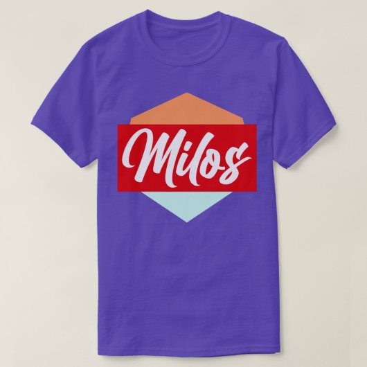ミロス Tシャツ (デザイン正面)