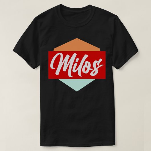 ミロス Tシャツ (デザイン正面)