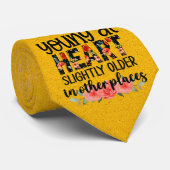 ミロデールヤングハートイエローメンズネクタイ ネクタイ (ロール)