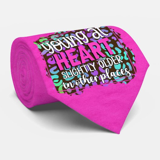 ミロデールヤングハートピンクメンズネクタイ ネクタイ (ロール)