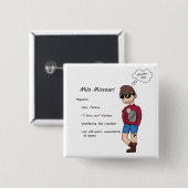 ミロミズーリキャラクター 缶バッジ (正面&裏面)